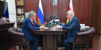 Сергей Меняйло провел рабочую встречу с Маратом Камболовым - Администрация РСО-А
