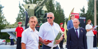 В поселке Горячий ключ Омского района в День села открыли памятник участникам СВО - ИА Омскрегион