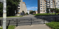 На Холмогорова ликвидировали пешеходный переход у дома №36 - Сусанин