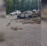 Последствия пожара в воронежском техцентре «АвтоАтлас» сняли на видео - ГТРК Воронеж