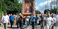 В Серпухове прошёл крестный ход с чудотворной иконой - Smitanka.Ru