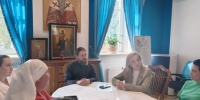 СОСТОЯЛАСЬ ВСТРЕЧА ДИРЕКТОРА ПАТРИАРШЕЙ ГУМАНИТАРНОЙ МИССИИ И РУКОВОДИТЕЛЯ КОМИТЕТА СЕМЕЙ ВОИНОВ ОТЕЧЕСТВА - Ярославская епархия