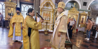 В неделю десятую по Пятидесятнице епископ Шуйский и Тейковский Иоанн совершил Божественную литургию в Воскресенском кафедральном соборе - Шуйская епархия