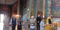 В пятницу 10-й седмицы по Пятидесятнице, в храме Казанской иконы Божией Матери п. Балезино - Глазовская Епархия
