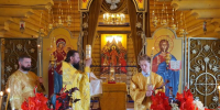В Неделю 9-ю по Пятидесятнице, в храме Богоявления Господня с. Парзи - Глазовская Епархия