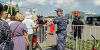 Росгвардейцы приняли участие в обеспечении безопасности празднования Дня города Абакана - Росгвардия