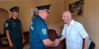 ВЕТЕРАНА ПОЗДРАВИЛИ С ЮБИЛЕЕМ - ГУ МЧС Самарской области