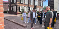 Волонтёрский слёт посетил Исторический квартал в Красноярске - 1-LINE