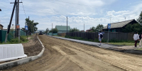 В Бурятии в Иволгинске преображается одна из ключевых транспортных артерий села - Министерство по развитию транспорта, энергетики и дорожного хозяйства