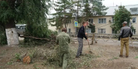 В Бузулуке устраняют последствия ураганного ветра - Orenburg.Media