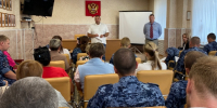 В ПВК ГУФСИН России по Пермскому краю проведена встреча сотрудников с членом ТИК - УФСИН по Пермскому краю