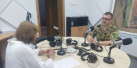 Росгвардеец рассказал слушателям радио «Россия. Белгород» о наборе кандидатов для прохождения военной службы по контракту - Росгвардия