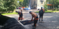 В городе продолжаются ремонтные работы по восстановлению дорожного полотна - Администрация г. Королёв