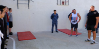 В СИЗО-5 ГУФСИН России по г. Санкт-Петербургу и Ленинградской области прошла встреча несовершеннолетних с восьмикратным чемпионом России по тяжелой атлетике Михаилом Кокляевым - УФСИН России