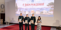 Спасавшие Панораму огнеборцы МЧС России приняли участие в праздновании 66-летия Музея обороны Севастополя - МЧС России
