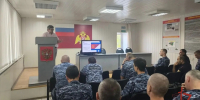 Лекция общества «Знание» прошла для ульяновских росгвардейцев - Росгвардия
