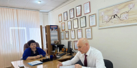 Тахир Тогузаев с рабочим визитом посетил филиал ГКУ «Республиканский комплексный центр социального обслуживания населения» в Майском районе - Министерство труда и соцзащиты КБР