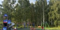 Установили освещение на детской площадке в микрорайоне Заречный - Газета Железногорские новости