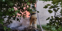 В Бахчисарайском районе потушили пожар у склада - КрымИнформ