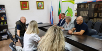 Встреча представителей Общественной палаты Хакасии и члена Общественной палаты Новосибирской области - ОП Республики Хакасия