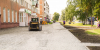 Проспект Победы в Юрге преображается - Администрация города Юрга