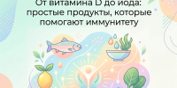 От витамина D до йода: простые продукты, которые помогают иммунитету - Знамя Октября