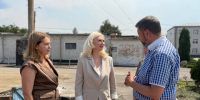 Министр образования Смагина Мария Викторовна посетила гимназия №1 города Новопавловска.. - Кировский муниципальный округ