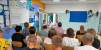 Открытый диалог власти и жителей:  Дмитрий Борисович Шиберт встретился с населением села Кушаги - Усть-Таркский район