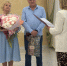 В Кировском районе супругов Кореневых поздравили с золотой свадьбой - ЛенТВ24
