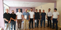 В Серпухове поздравили с Днем строителя бригаду, работающую в детском саду «Ласточка» - ОТВ-Серпухов