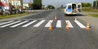 В Ингушетии обновляют разметку у школ для безопасности дорожного движения - Сердало