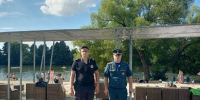 В выходные на территории Зарайска и Серебряных Прудов были усилены межведомственные патрули - ГУ МЧС МО