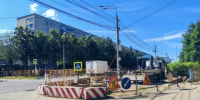 В Обнинске ведут работы на проспекте Ленина - Калужский перекрёсток