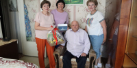 Пример мужества и труда: Николай Иванович Рыбников отметил 95-летний юбилей. - Город Тейково