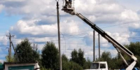 В деревне Луговое завершено устройство уличного освещения на улице Школьной - Кинешемский муниципальный район