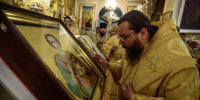 Праздничное богослужение в Неделю 10-ю по Пятидесятнице - Псково-Печерский Монастырь