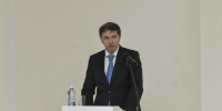 На фото руководитель департамента потребительской сферы и регулирования рынка алкоголя Краснодарского края Роман Куринный - НИА-Кубань