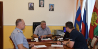 Начальник УФСИН обсудил с мэром города Ельца перспективы сотрудничества - УФСИН России по Липецкой области