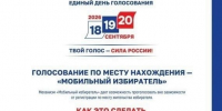 Проходит прием заявлений по программе «Мобильный избиратель» - Сетевое издание Киришский факел