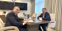 Хинштейн попросил помощи для Курской области на встрече с Якушевым - Курские Известия