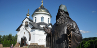 Духовный подвиг и воинское служение: в Новой Ляде торжественно открыли памятник Преподобному Силуану Афонскому - Единая Россия