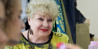 Актриса Ольга Светлова на репетиции спектакля  «Земля Эльзы» © Фото Юлии Марининой - Yuga.Ru