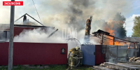 Пожар в Усвятах - InformPskov.Ru
