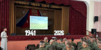 Клирик Благовещенского благочиния провел встречу с личным составом Испытательного полигона в поселке Смолино - Выксунская епархия