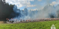 В двух ярославских округах горело сено - Комсомольская Правда