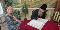 Вознесенский Печерский монастырь посетил наместник Свияжского Богородице-Успенского монастыря, директор музея Казанской епархии игумен Аркадий (Логинов) - Вознесенский печерский мужской монастырь