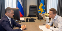 Александр Сорокин доложил Михаилу Ведерникову о ходе ремонтных работ на объектах образования в Псковской области - Правительство Псковской области