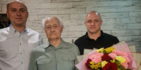 100-летний юбилей отметил ветеран Великой Отечественной войны Михаил Золотых - Время Биробиджана