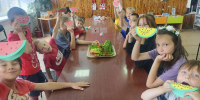 «Арбузный переполох» в библиотеке-филиале № 9! - ЦБС г. Березовский