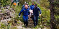 В горах Златоуста спасатели эвакуировали мужчину с переломом ноги и ребер - Агентство новостей Доступ
